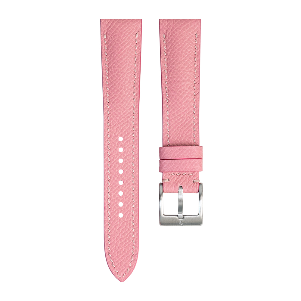 Pink Epsom Strap for Moonswatch Venus