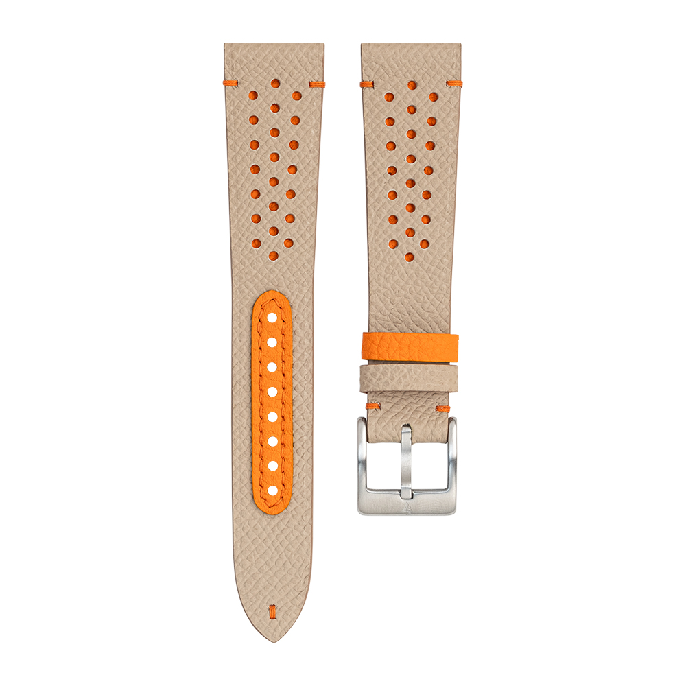 Biscuit Epsom Simple Rally Strap for Moonswatch Jupiter