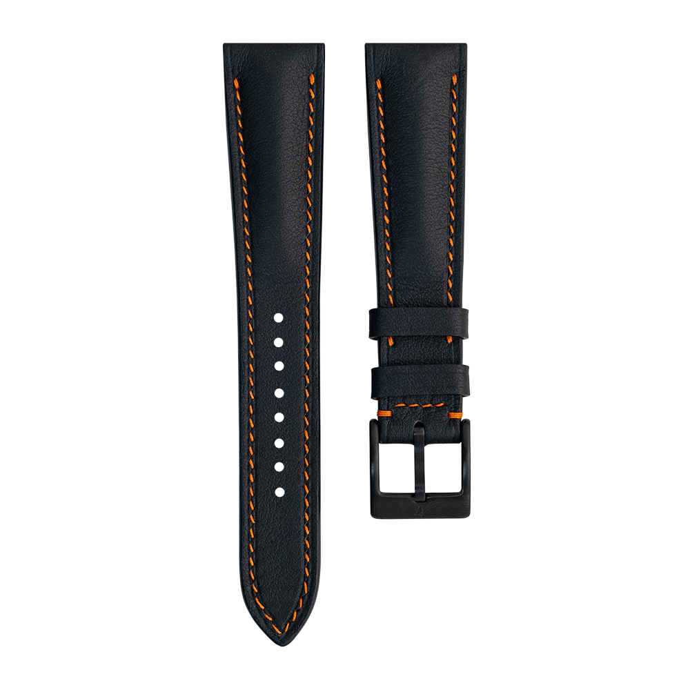 Black Swift Strap for Moonswatch Lava
