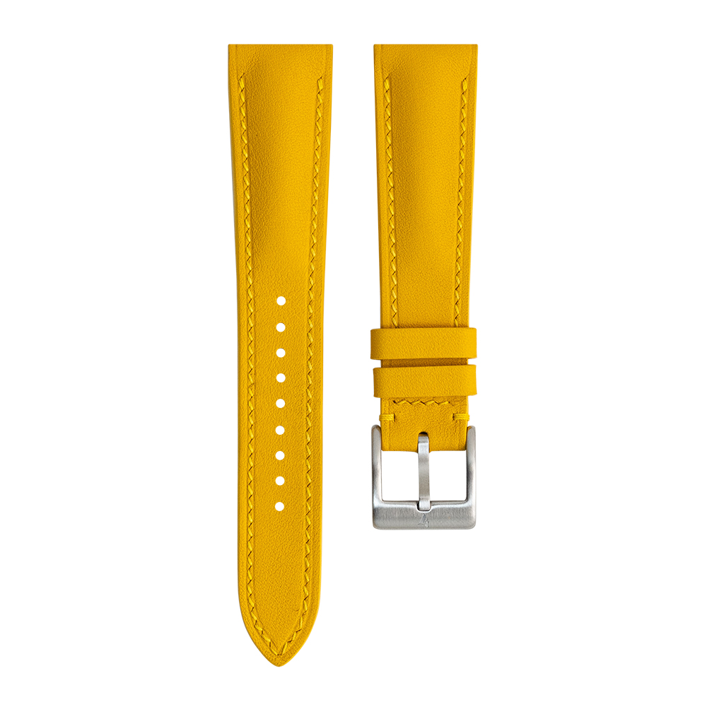 Yellow Swift Strap for Moonswatch Sun